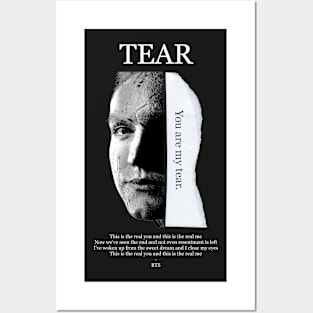 White TEAR Posters and Art